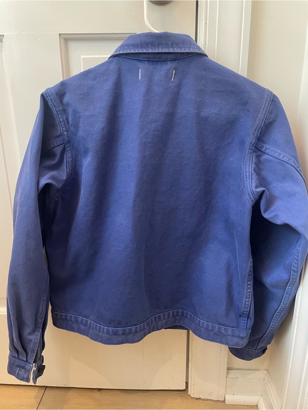 Alex Mill Washed Denim Work Jacket - Vintage Cobalt, Small - Picture 13 of 15